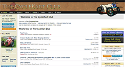 Desktop Screenshot of cyclekartclub.com